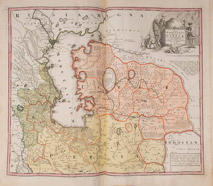 Atlas Germaniae Specialis [with] Grosser Atlas Uber die Gantze Welt.