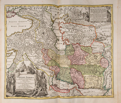 Atlas Germaniae Specialis [with] Grosser Atlas Uber die Gantze Welt.