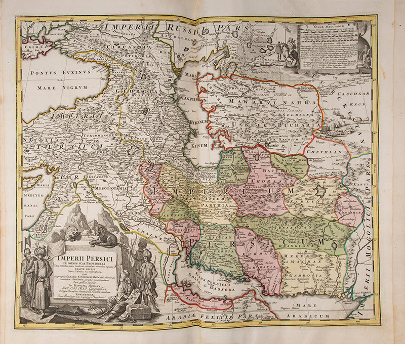 Atlas Germaniae Specialis [with] Grosser Atlas Uber die Gantze Welt.