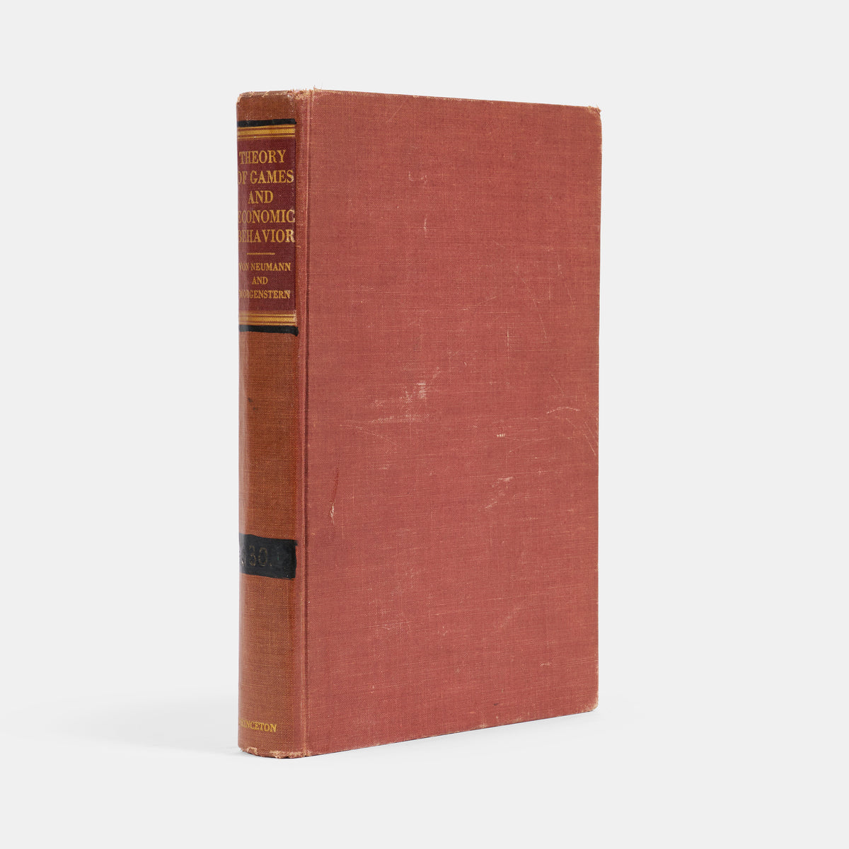 The first edition of the foundation work on the Theory of Games and Economic Behaviour by John von Neuman and Oskar Morgenstern