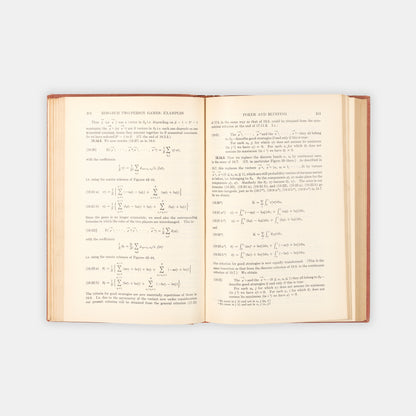 The first edition of the foundation work on the Theory of Games and Economic Behaviour by John von Neuman and Oskar Morgenstern