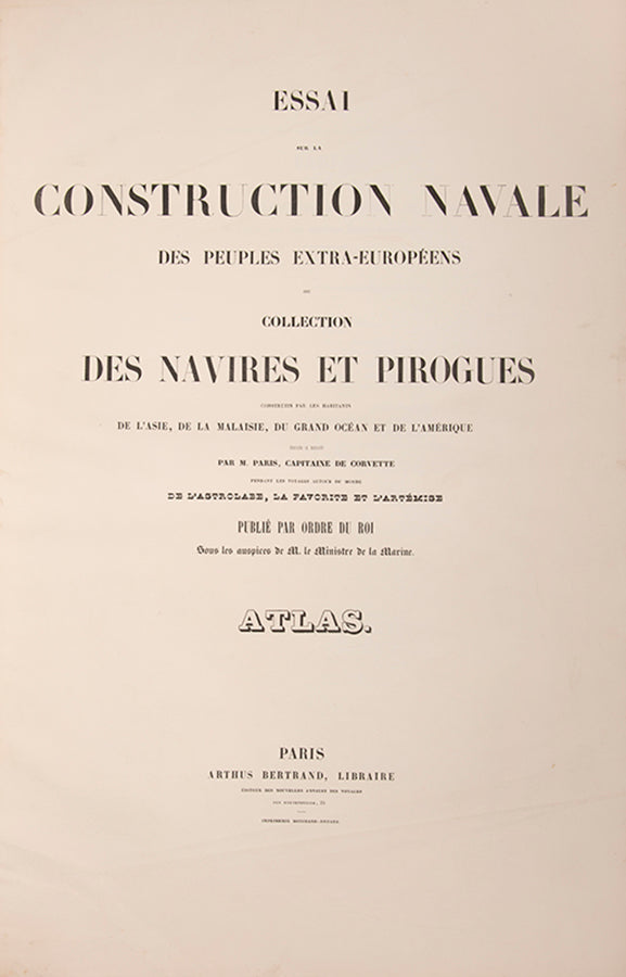 Paris' comprehensive survey of sailing vessels and a valuable contribution to preserving the artifacts of the maritime cultures of the world