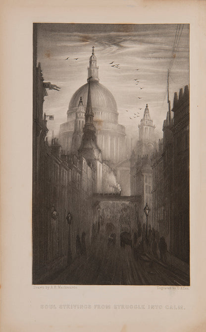 First edition of Wren's City Churches by A.H. Mackmurdo in the first issue binding. The first work of Art Nouveau which can be traced