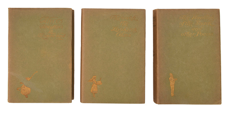 Lewis Carroll, Alice's Adventures in Wonderland, Through the Looking Glass, The Hunting of the Snark and Other Poems and Verses illustrated by Peter Newell