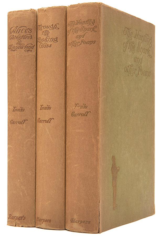 Lewis Carroll, Alice's Adventures in Wonderland, Through the Looking Glass, The Hunting of the Snark and Other Poems and Verses illustrated by Peter Newell