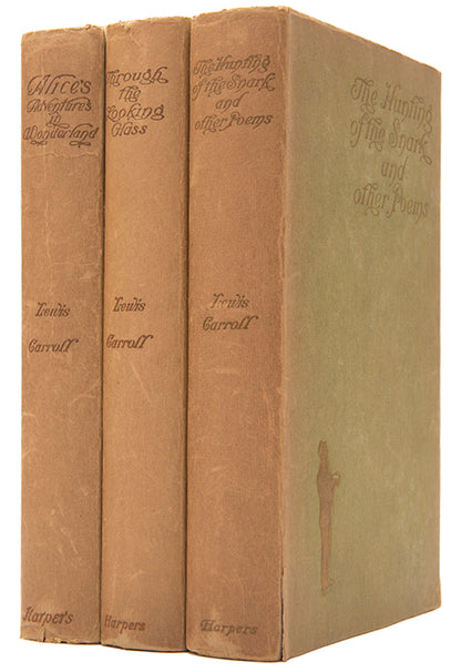 Lewis Carroll, Alice's Adventures in Wonderland, Through the Looking Glass, The Hunting of the Snark and Other Poems and Verses illustrated by Peter Newell