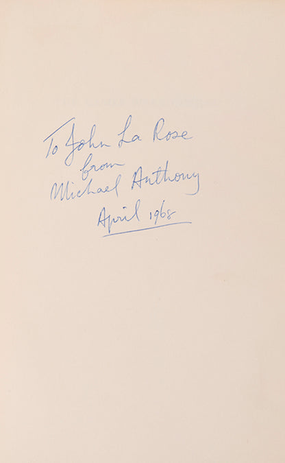 First US edition of The Games Were Coming by Michael Anthony.