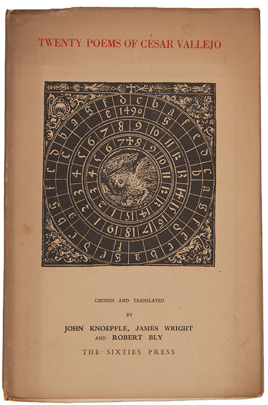 First edition in English of Twenty Poems by Cesar Vallejo.