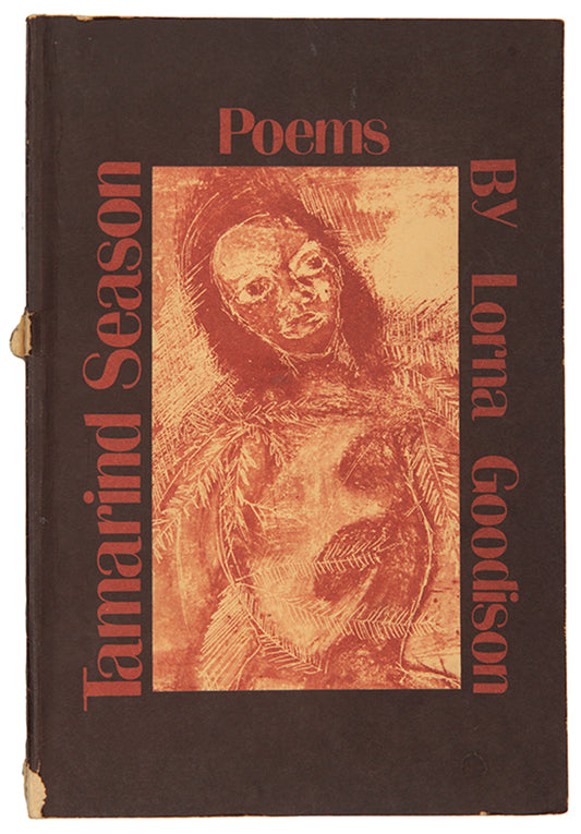 First edition of Tamarind Season by Lorna Goodison. The author's first book.