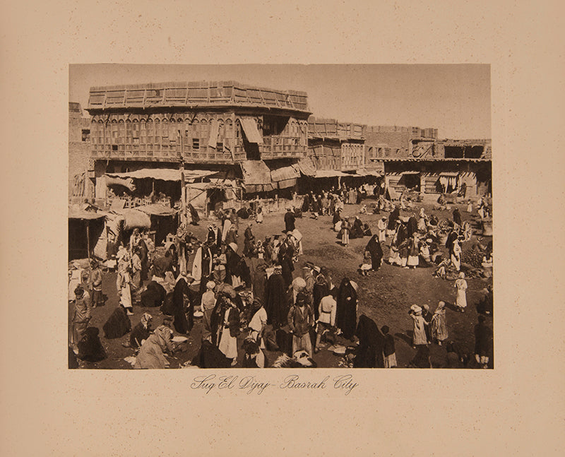 Sepia photographs providing a snapshot of Iraq between the establishment of its modern borders in 1920 and its full independence from Britain in 1932. 