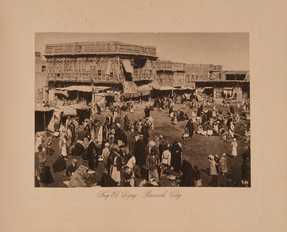 Sepia photographs providing a snapshot of Iraq between the establishment of its modern borders in 1920 and its full independence from Britain in 1932. 