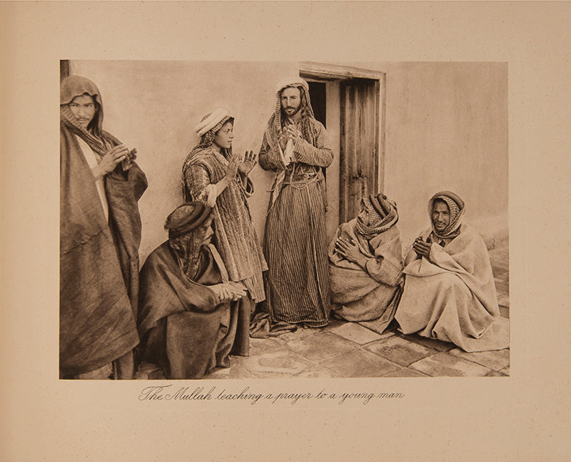 Sepia photographs providing a snapshot of Iraq between the establishment of its modern borders in 1920 and its full independence from Britain in 1932. 