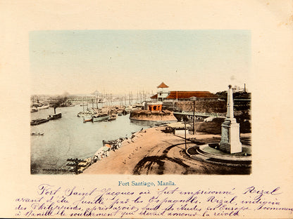 An evocative series of colour photographs of the Philippines, ranging from views of Manilla harbour to domestic scenes such as a butcher's shop, washer-women, market scenes, rice cleaning, and a cock fight.