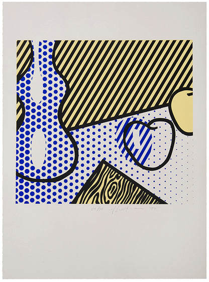 Roy Lichtenstein, Still Life from The Geldzahler Portfolio, 1997, serigraph, signed by the artist, from the edition of 75, on Somerset textured paper