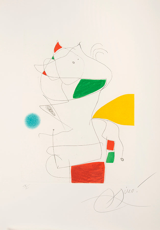 Fine example of the complete portfolio with 7 etchings, two more than the regular edition. 