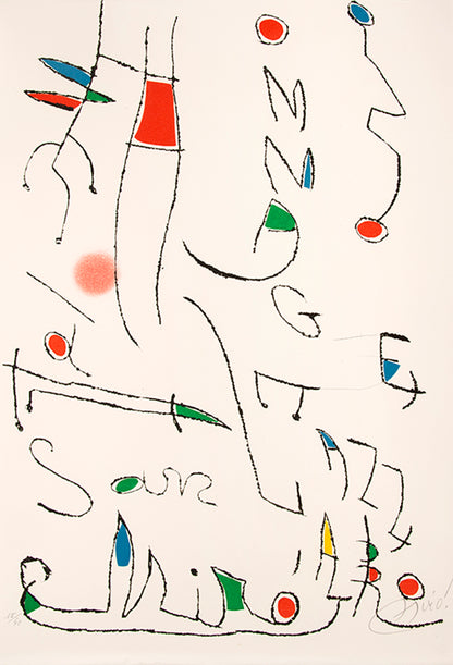 Fine example of the complete portfolio with 7 etchings, two more than the regular edition. 