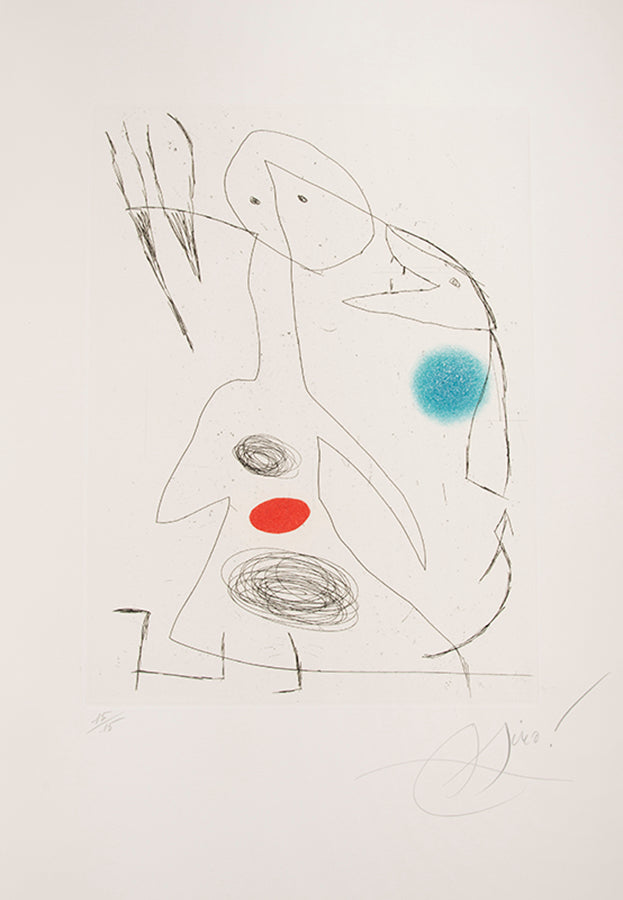 Fine example of the complete portfolio with 7 etchings, two more than the regular edition. 