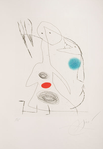 Fine example of the complete portfolio with 7 etchings, two more than the regular edition. 