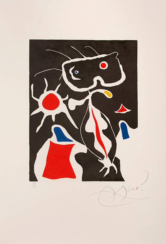 Fine example of the complete portfolio with 7 etchings, two more than the regular edition. 