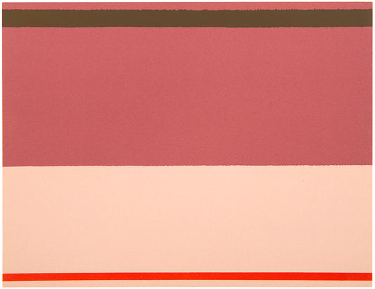Kenneth Noland, Untitled, from The New York Collectionm for Stockholm portoflio, screenprint in colours, 1973, on wove paper, stamp signed from the ediiton of 300