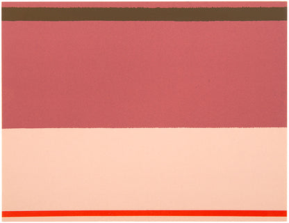 Kenneth Noland, Untitled, from The New York Collectionm for Stockholm portoflio, screenprint in colours, 1973, on wove paper, stamp signed from the ediiton of 300