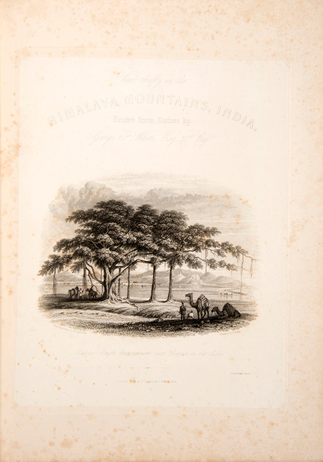 Well illustrated account of White's tours in the direction of Mussoore, Simla, the sources of the Jumna and Ganges, etc