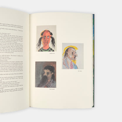 First edition of Ghost of Chance by William Burroughs and George Condo, inscribed by Condo to Hilary Gerrard.