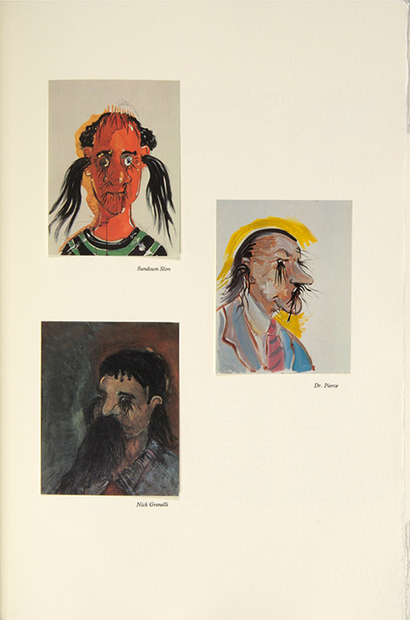 First edition of Ghost of Chance by William Burroughs and George Condo, inscribed by Condo to Hilary Gerrard.