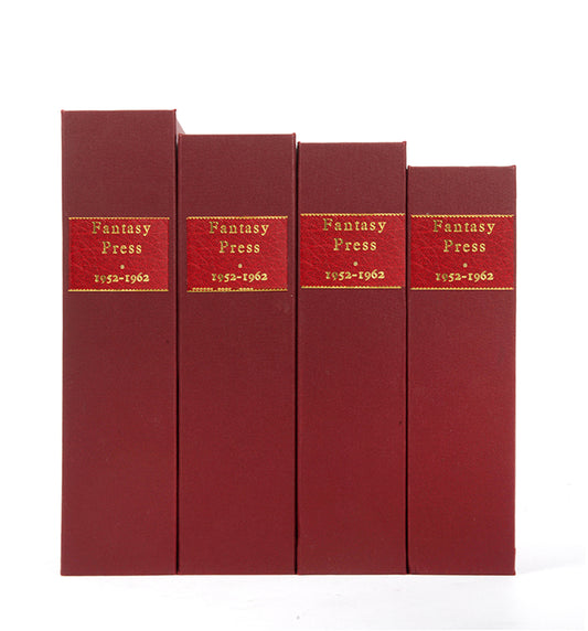 A complete collection of poetical works published by the Fantasy Press according to John Cotton's bibliography (also included), with three additional publications. 