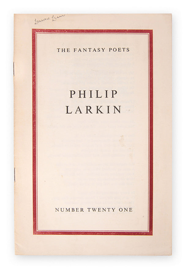 A complete collection of poetical works published by the Fantasy Press according to John Cotton's bibliography (also included), with three additional publications. 