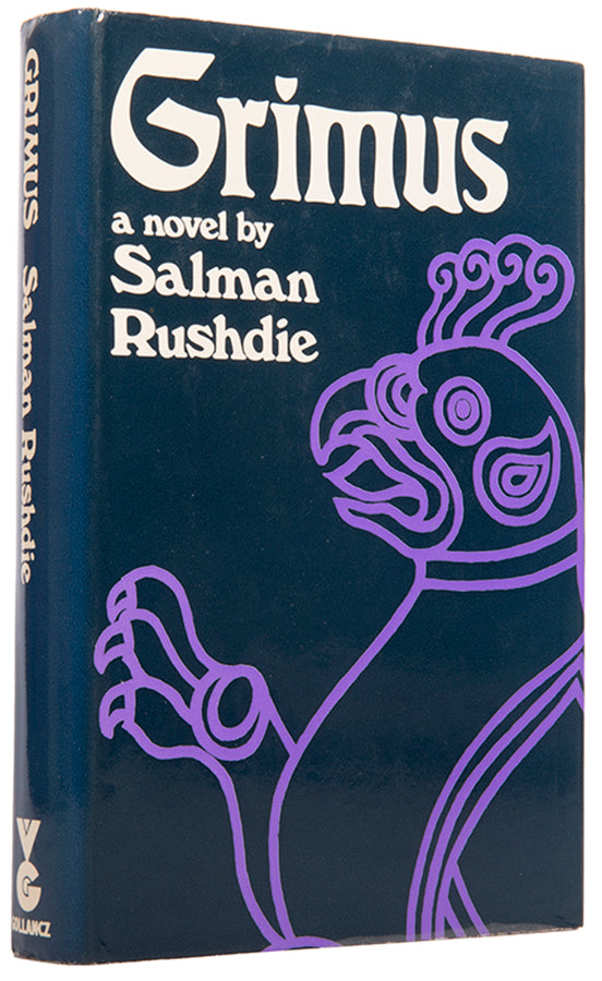 First edition of Grimus by Salman Rushdie, the author's first book.
