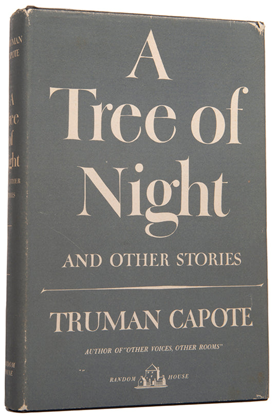 First edition of A Tree of Night by Truman Capote, the author's second book.