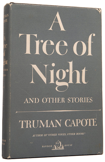 First edition of A Tree of Night by Truman Capote, the author's second book.