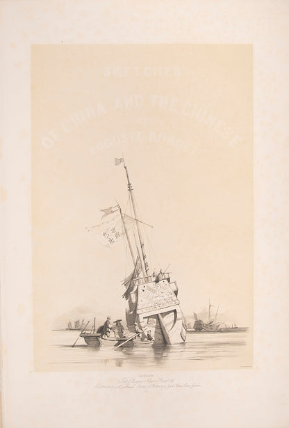 Borget's fine lithographic views of China, including five of Hong-Kong, and others relating to Macao and Canton.