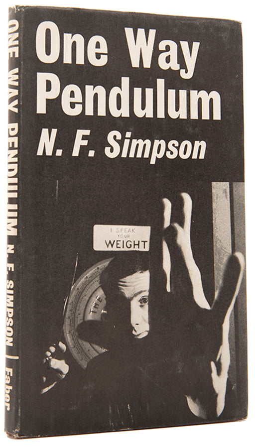 First edition of One Way Pendulum by N.F. Simpson, his second full-length play.