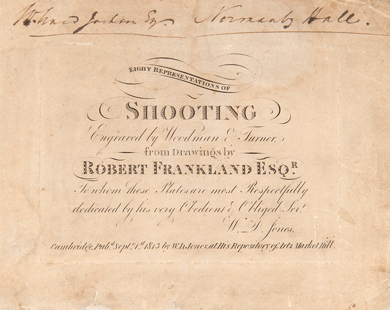 Frankland's scarce series of shooting plates featuring a couple of unsuccessful sportsmen.
