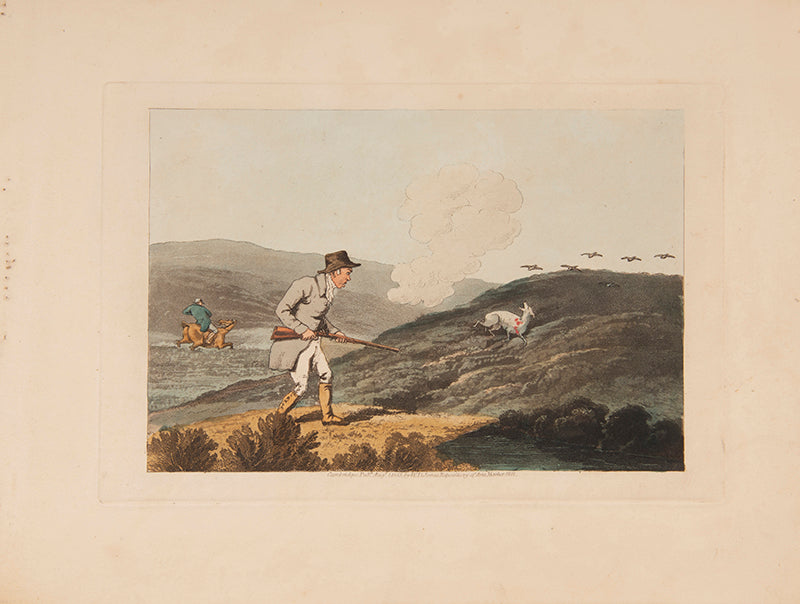 Frankland's scarce series of shooting plates featuring a couple of unsuccessful sportsmen.
