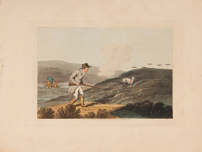 Frankland's scarce series of shooting plates featuring a couple of unsuccessful sportsmen.