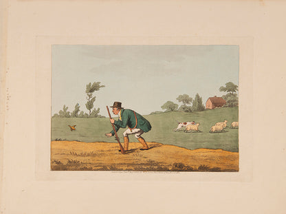 Frankland's scarce series of shooting plates featuring a couple of unsuccessful sportsmen.