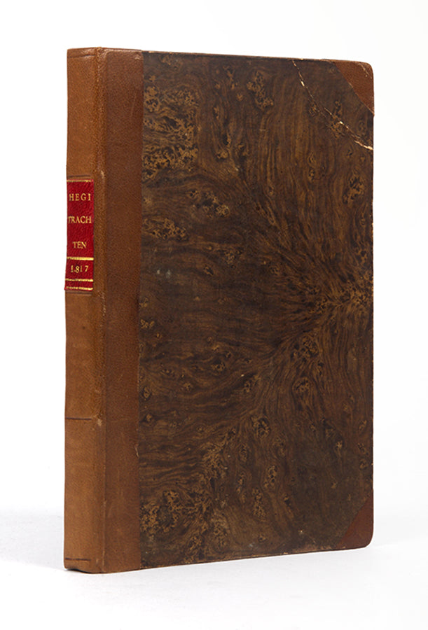 In Trachsler's scarce book, each plate features a male and female figure against a grey aquatint background.