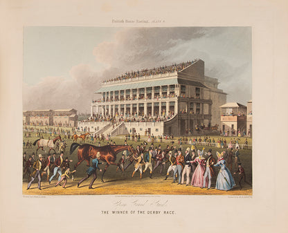 Pollard's rare and celebrated suite of British horse racing prints.
