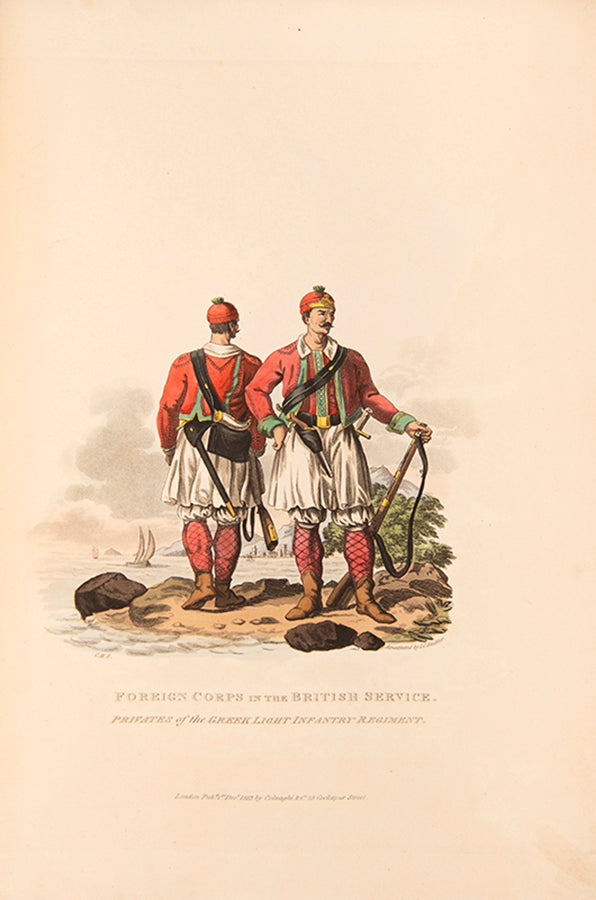 Charles Smith's survey of the military uniforms of the Army of the British Empire at the beginning of the nineteenth-century.
