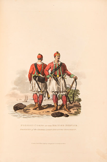 Charles Smith's survey of the military uniforms of the Army of the British Empire at the beginning of the nineteenth-century.