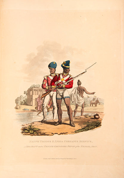 Charles Smith's survey of the military uniforms of the Army of the British Empire at the beginning of the nineteenth-century.