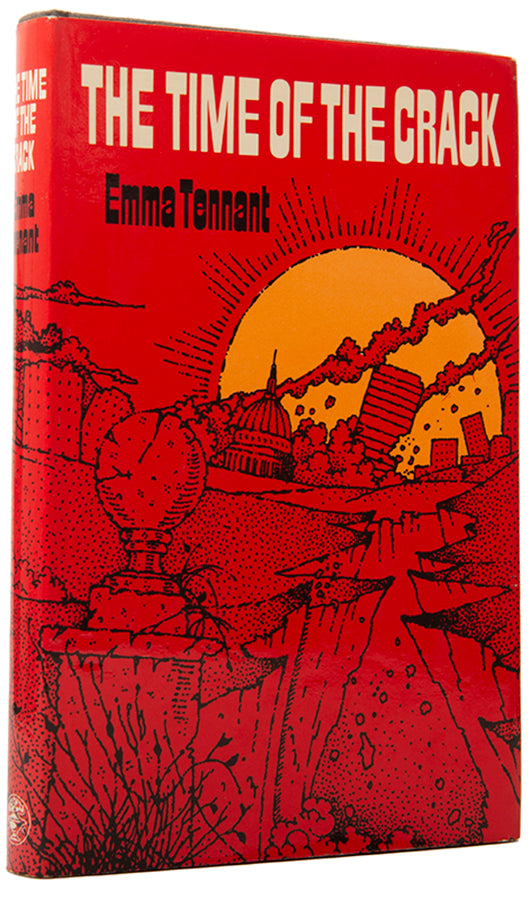 First edition of The Time of the Crack by Emma Tennant, the author's first science fiction novel.