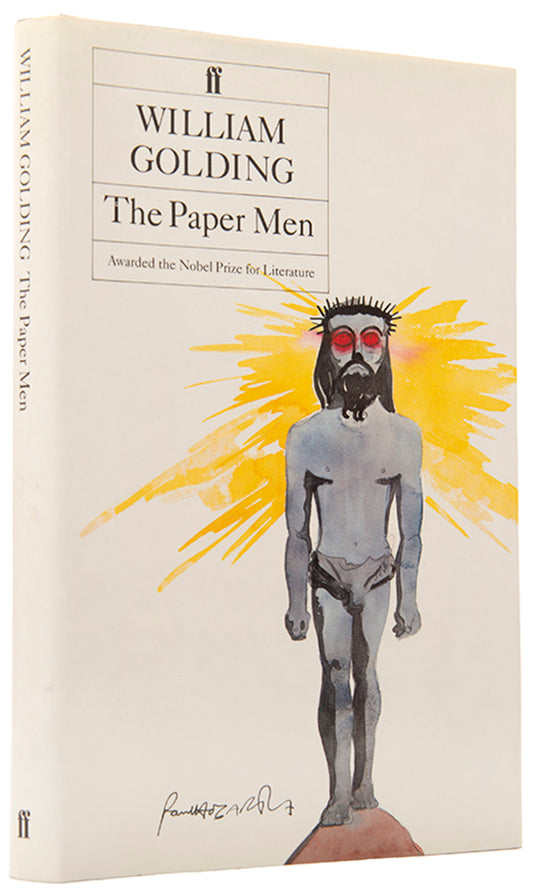 First edition of The Paper Men by William Golding, signed by the author.