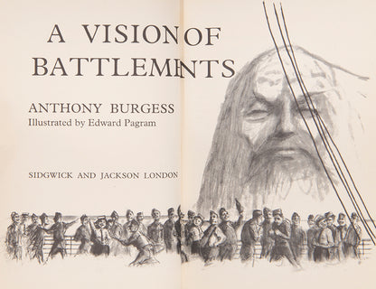 First edition of A Vision of Battlements by Anthony Burgess.