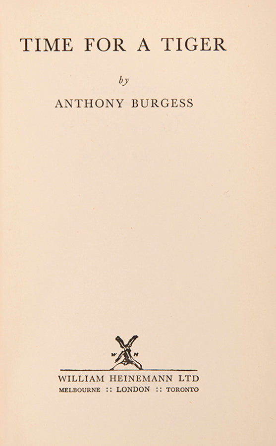 First edition of The Malayan Trilogy by Anthony Burgess.