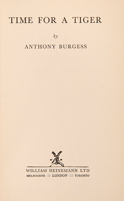 First edition of The Malayan Trilogy by Anthony Burgess.