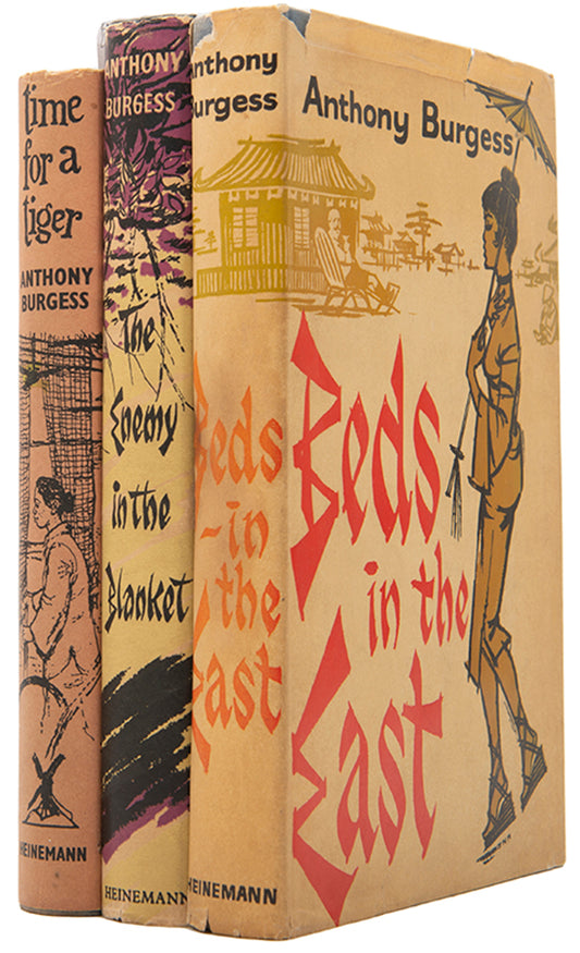 First edition of The Malayan Trilogy by Anthony Burgess.